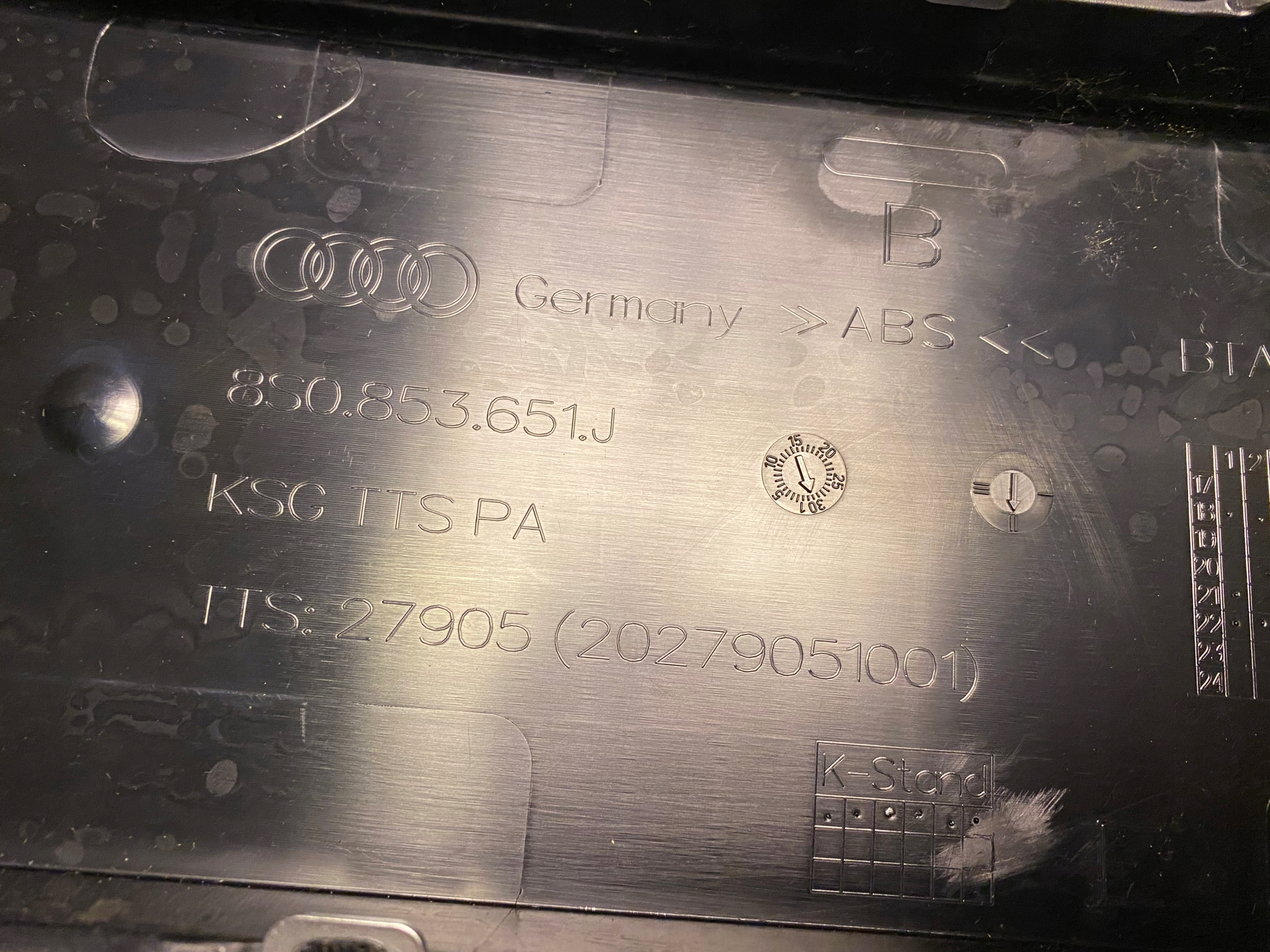 Audi 8S0 Kühlergrill FRONTGRILL Kühlergitter 8S0853651J - Thumbnail 7