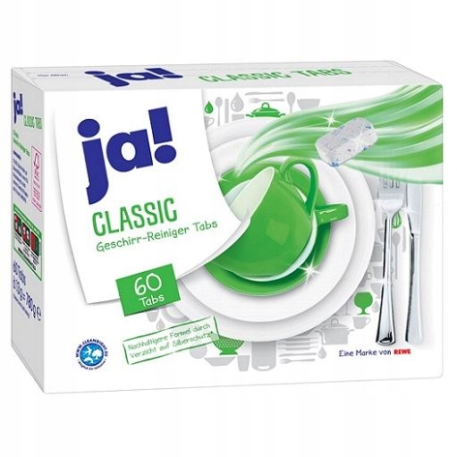 

Ja! Tabletki Kapsułki Do Zmywarki 60 De Niemiecki