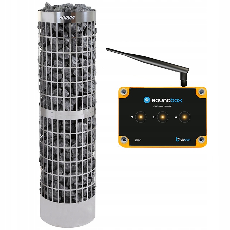 Sada pecí Harvia Cilindro Pro PC100E/135E ovládač SaunaBox Pro