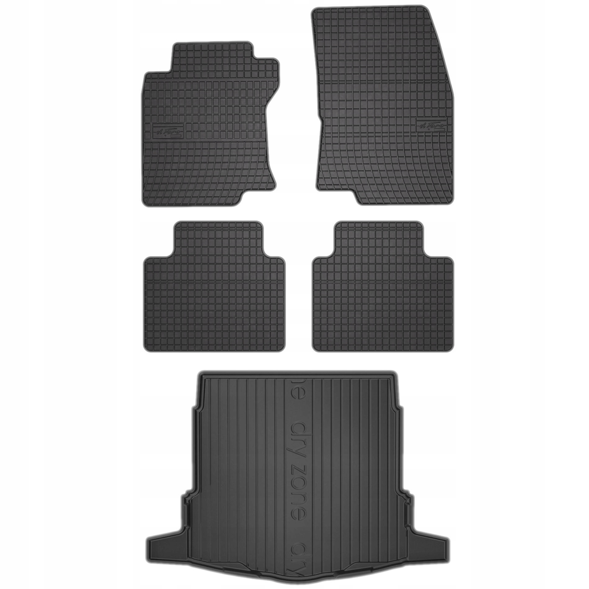 Koberec rohož batožinového priestoru Nissan X-Trail 3 13-17 spodná strana