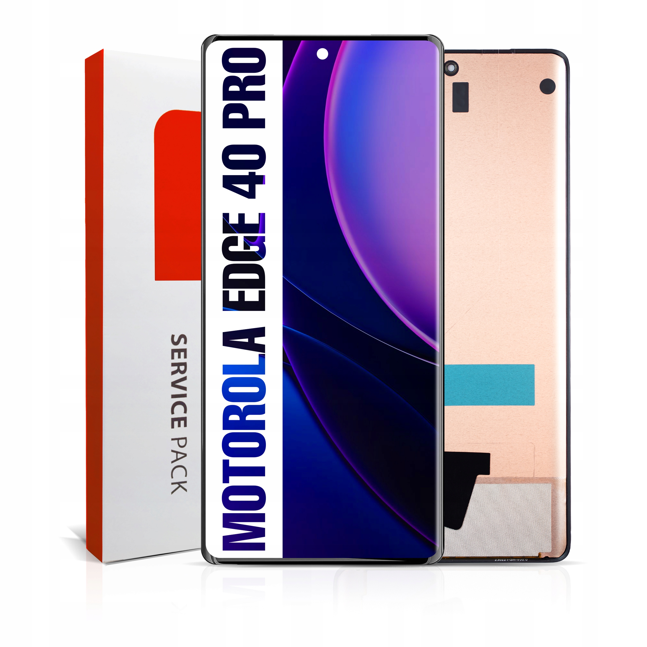 Displej pro Motorola Edge 40 Pro LCD displej Originální Zila XT2301-4