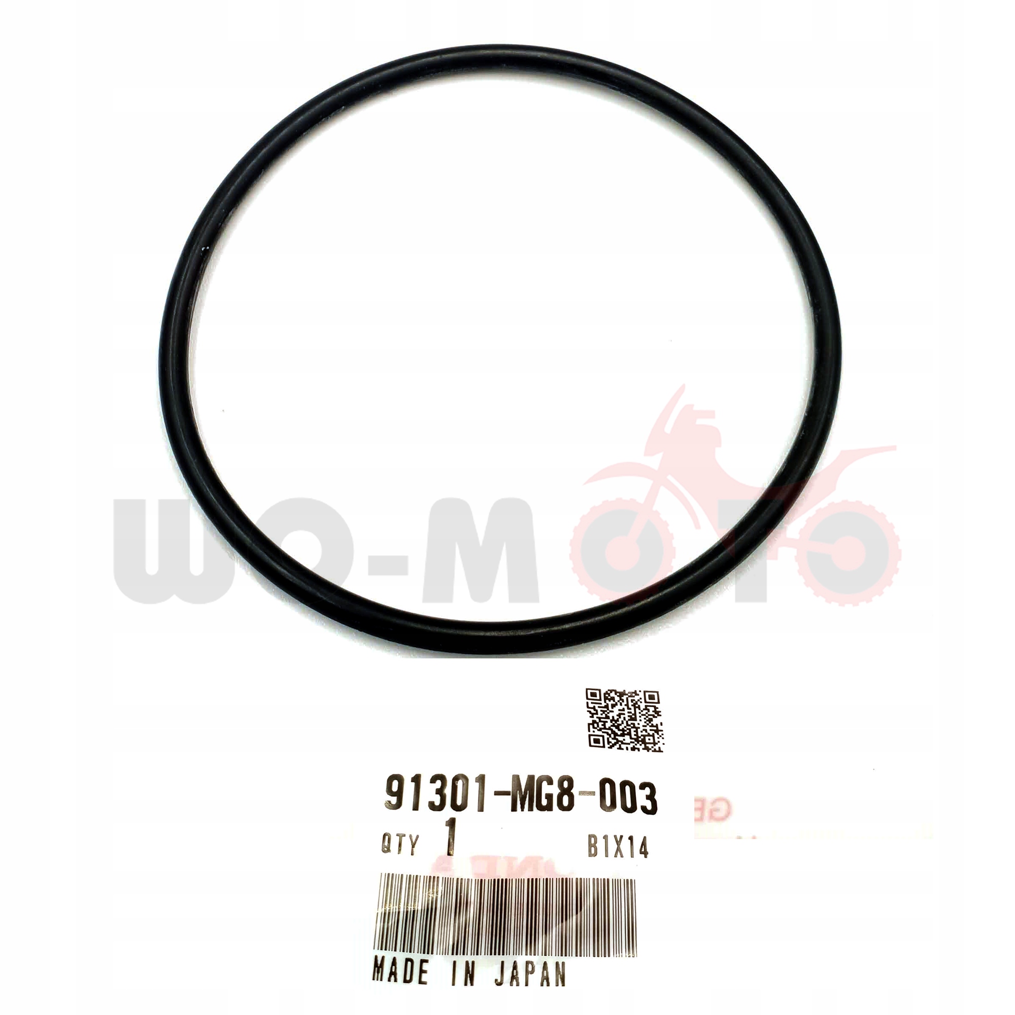 O-RING Uszczelka pokrywy filtra oleju HONDA XL 125 Varadero VT 125 Shadow