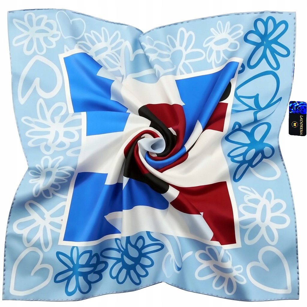 Hedvábný Šátek 100% Hedvábí Přírodní Morušový Značka Kvalita+