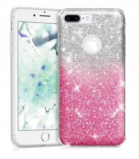 

Case Etui Glitter Różowy Iphone X / Iphone Xs