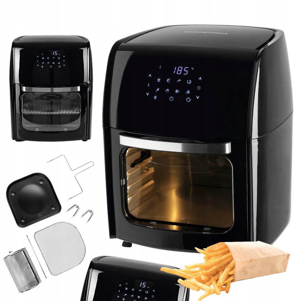Beztuková Fritéza Goutermaxx 9W1 1800W 12L Air Fryer 9 Programov