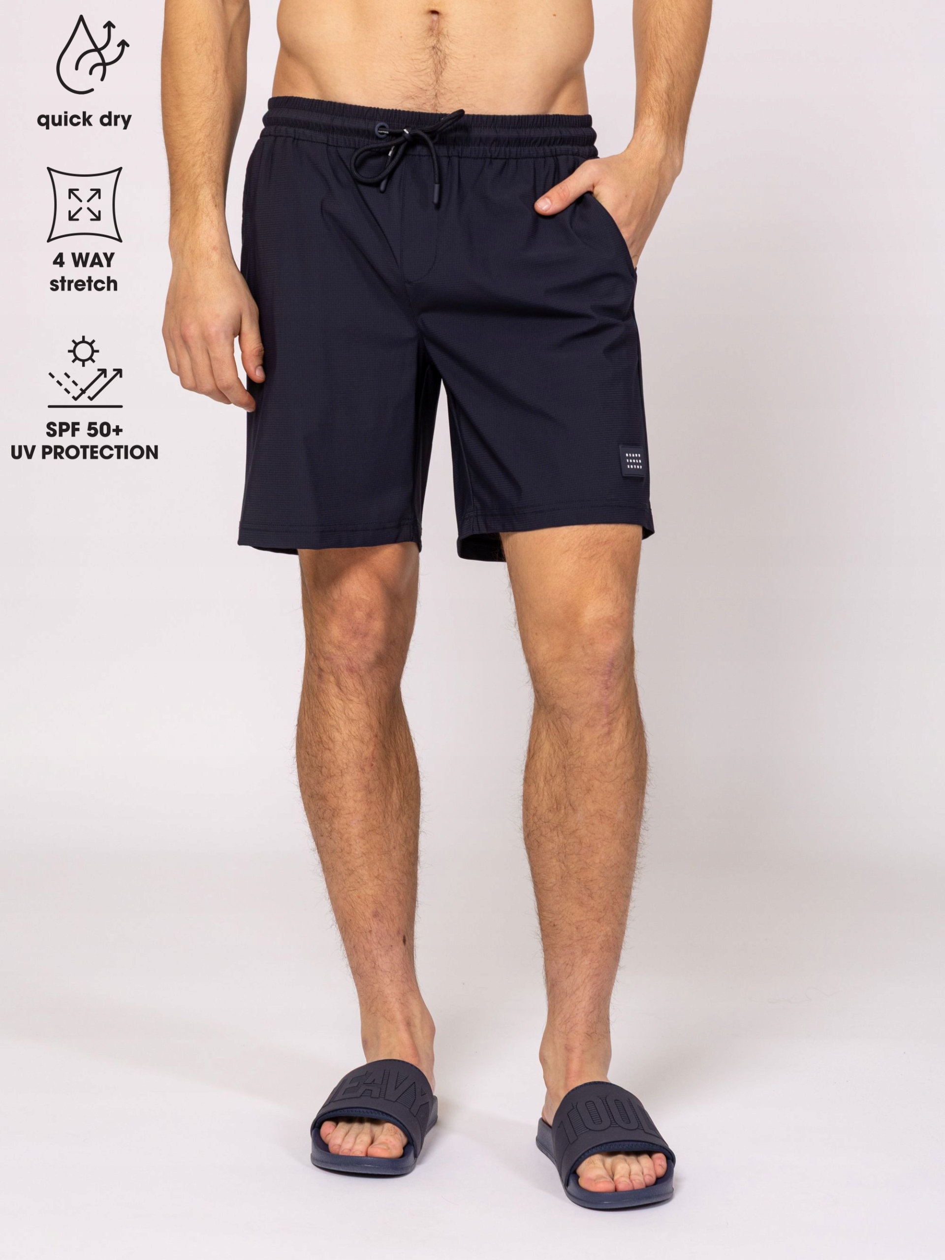 Heavy Tools Pánské Kraťasy Šortky Jeremy Tmavě Modré Navy Velikost XL