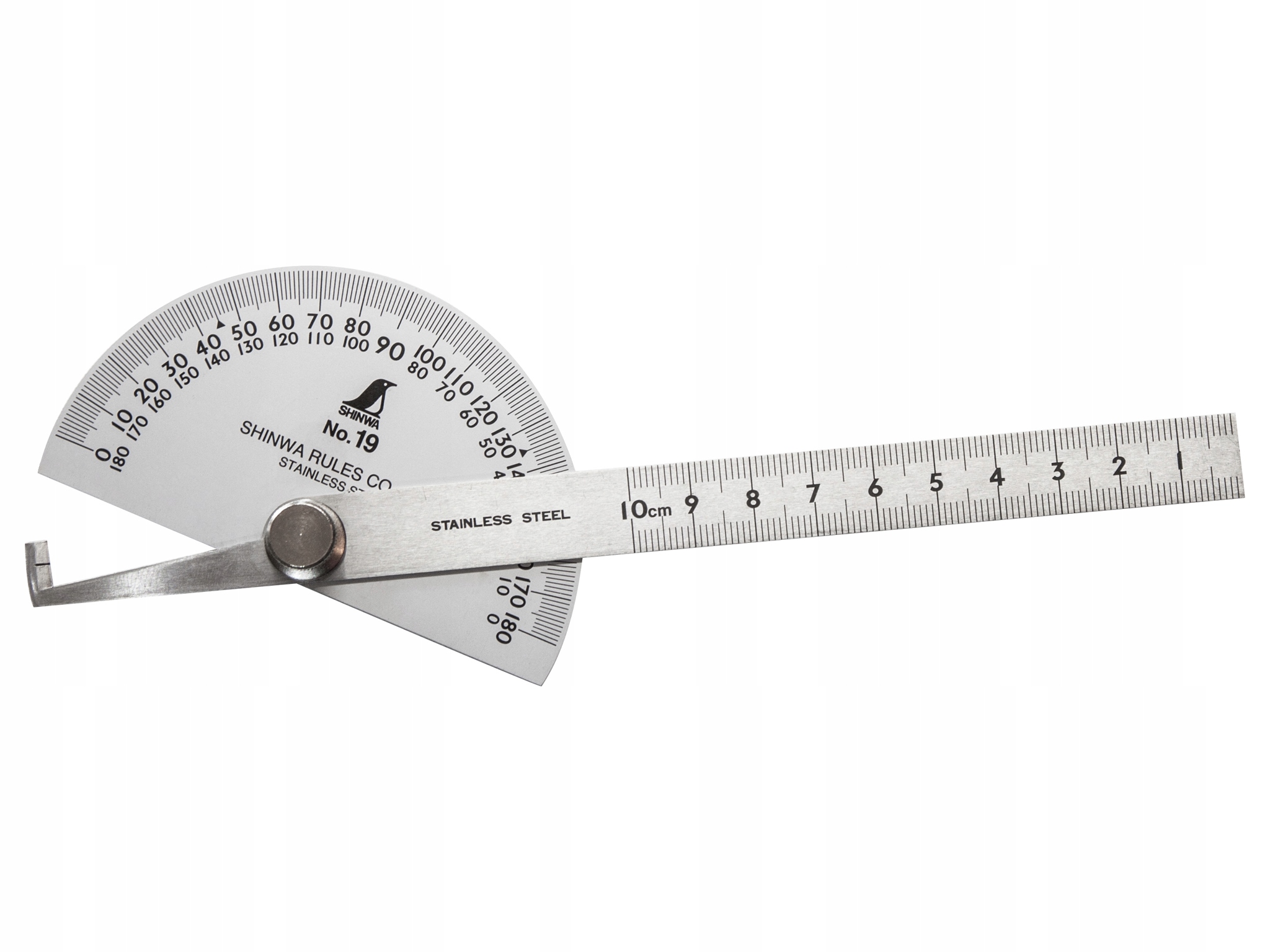 

Kątomierz japoński nastawny Shinwa 100 mm