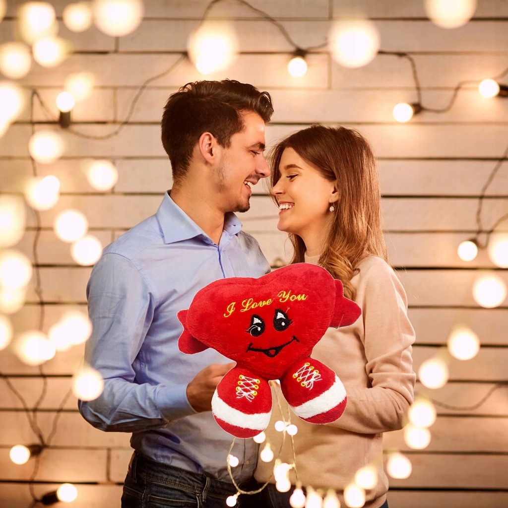 PLUSZOWE SERCE MASKOTKA - IDEALNY PREZENT NA WALENTYNKI Kod producenta 5905398029730