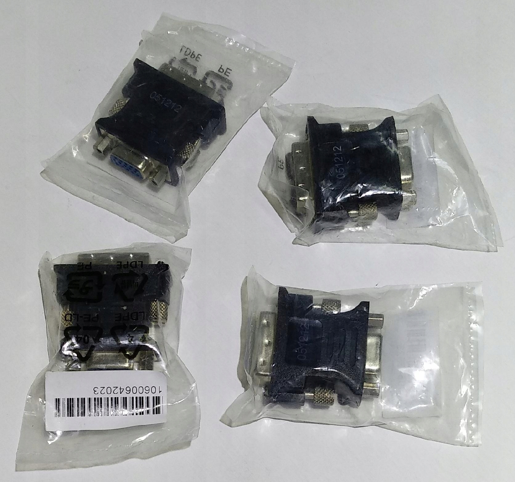 KONWERTER przejściówka DVI męski na VGA monitor Marka Inna