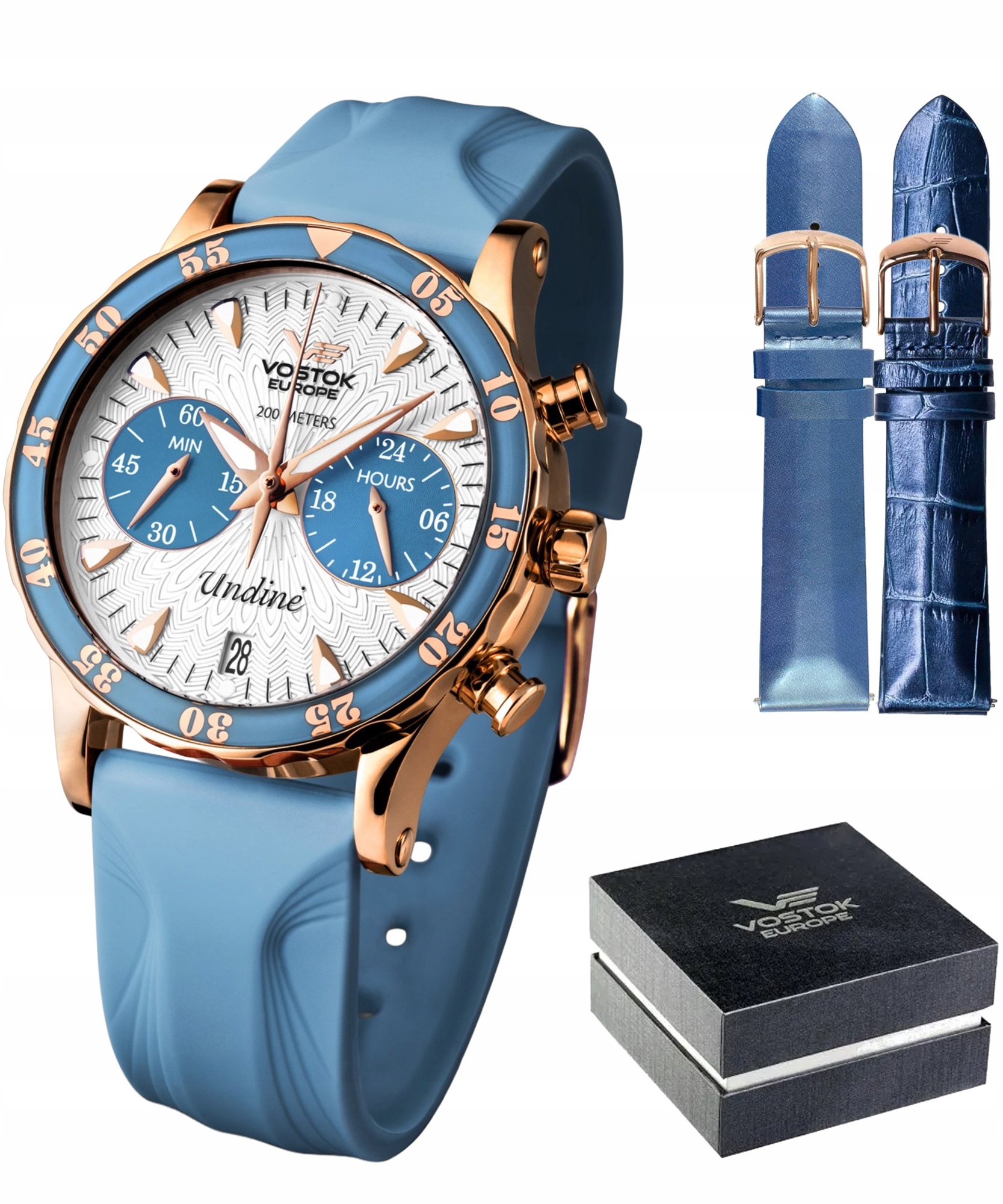 Dámské hodinky Vostok Europe Undine Chronograph Limited Edition