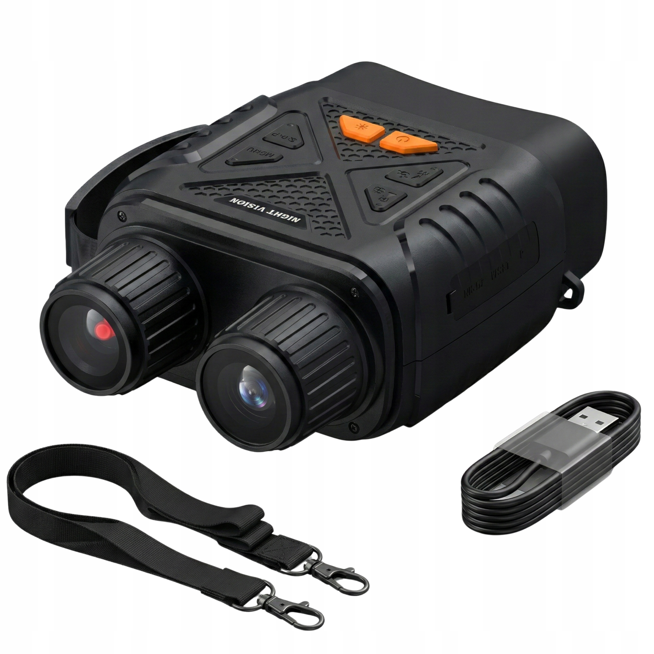 Digitální noční vidění Dalekohled 800 m Zoom x10 Video Akumulátor 850 nm Menu Pl