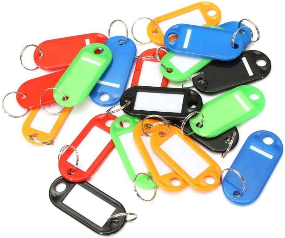 

Zawieszki Breloki Identyfikatory Do Kluczy 20 Szt