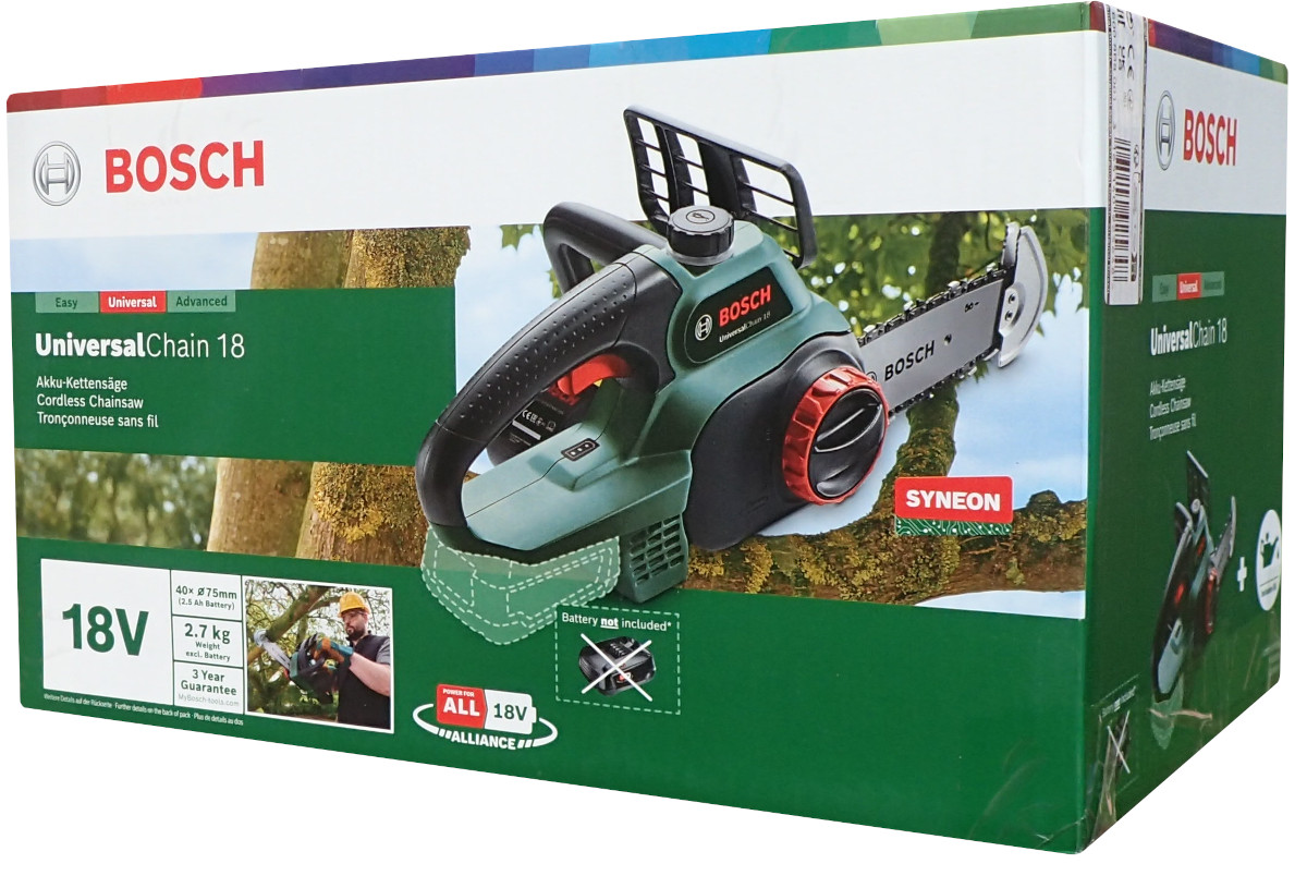 Akumulátorová Píla prenosná bezdrôtová píla Bosch UniversalChain 18 bez akumulátora