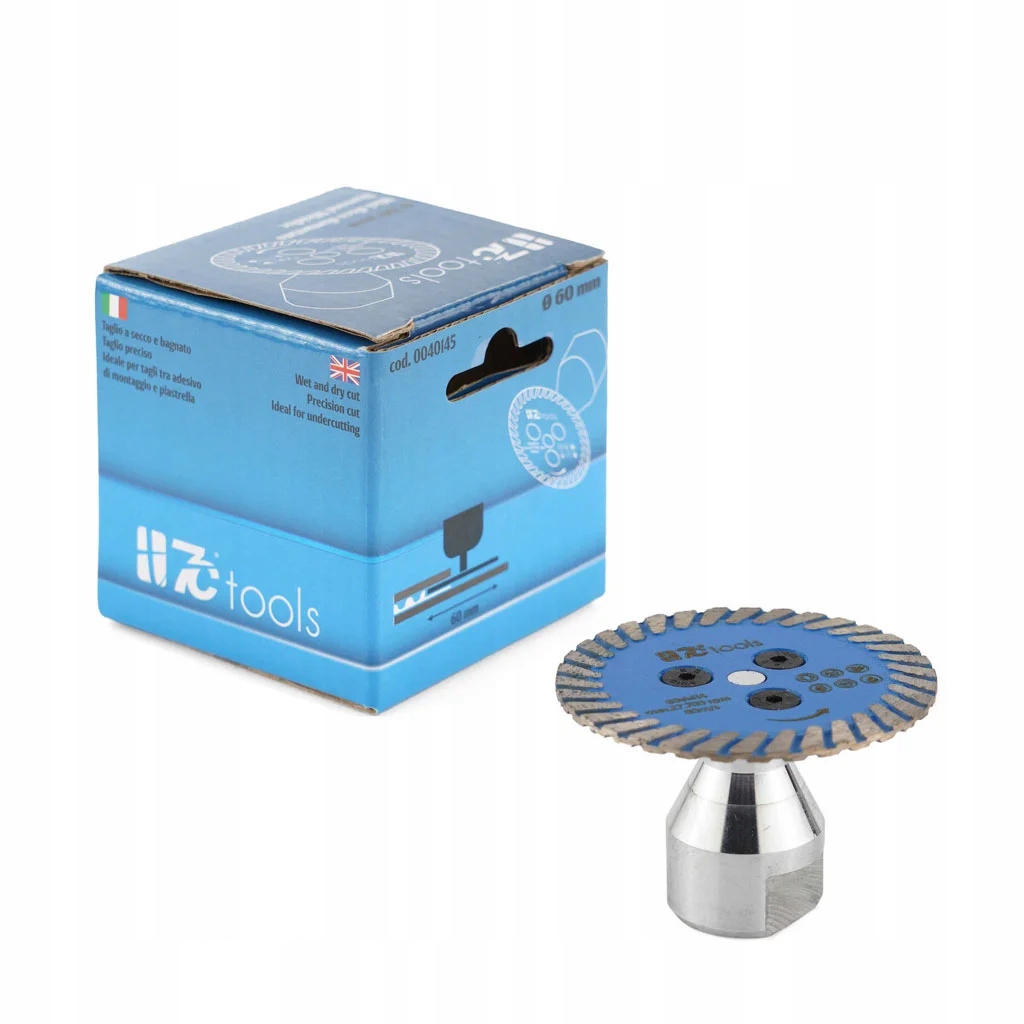 7ctools Tarcza Diamentowa do podcinania płytek Turbo Mini 60mm x M14