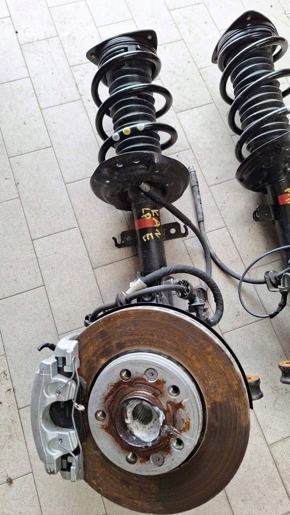 sususpension complete McPherson front side left Renault Kangoo III IV