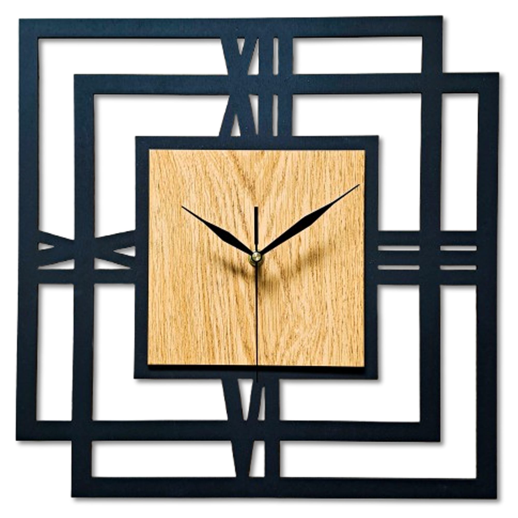 Velké, Moderní, Abstraktní Nástěnné Hodiny Do Obývacího Pokoje, Minimalistické, Loftové