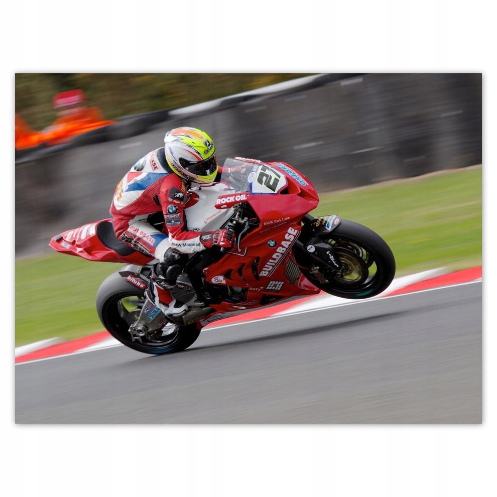 

Plakat 40x30 Ścigacz Bmw Motocykl