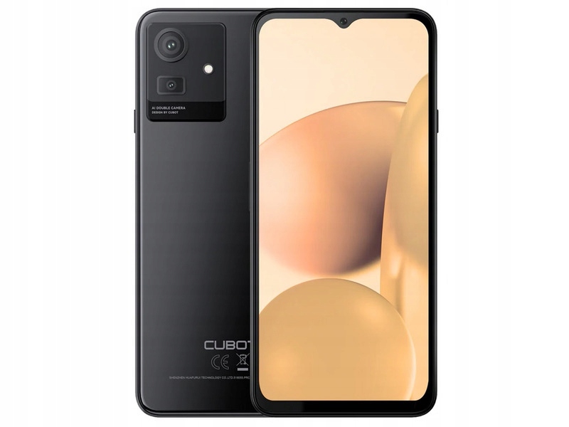 Smartfon CUBOT Note 50 8/256GB 6.56" Czarny