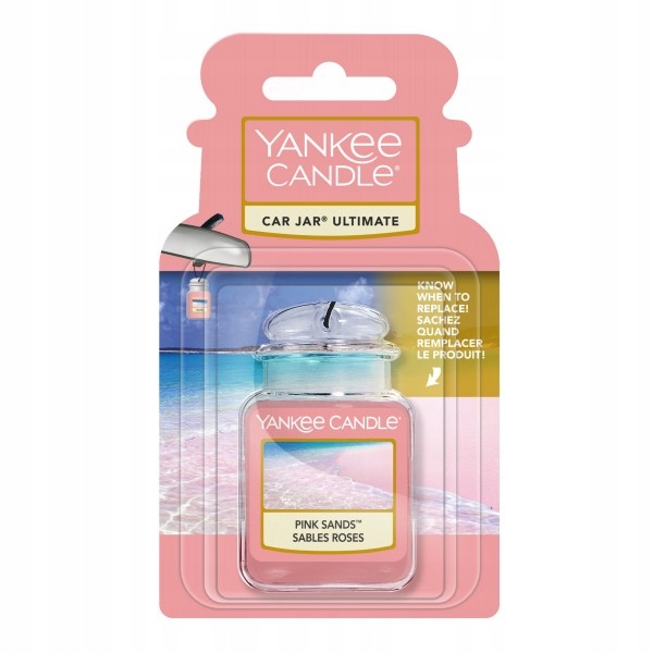 Zapach do auta Ultimate Yankee Candle Pink Sands zawieszka