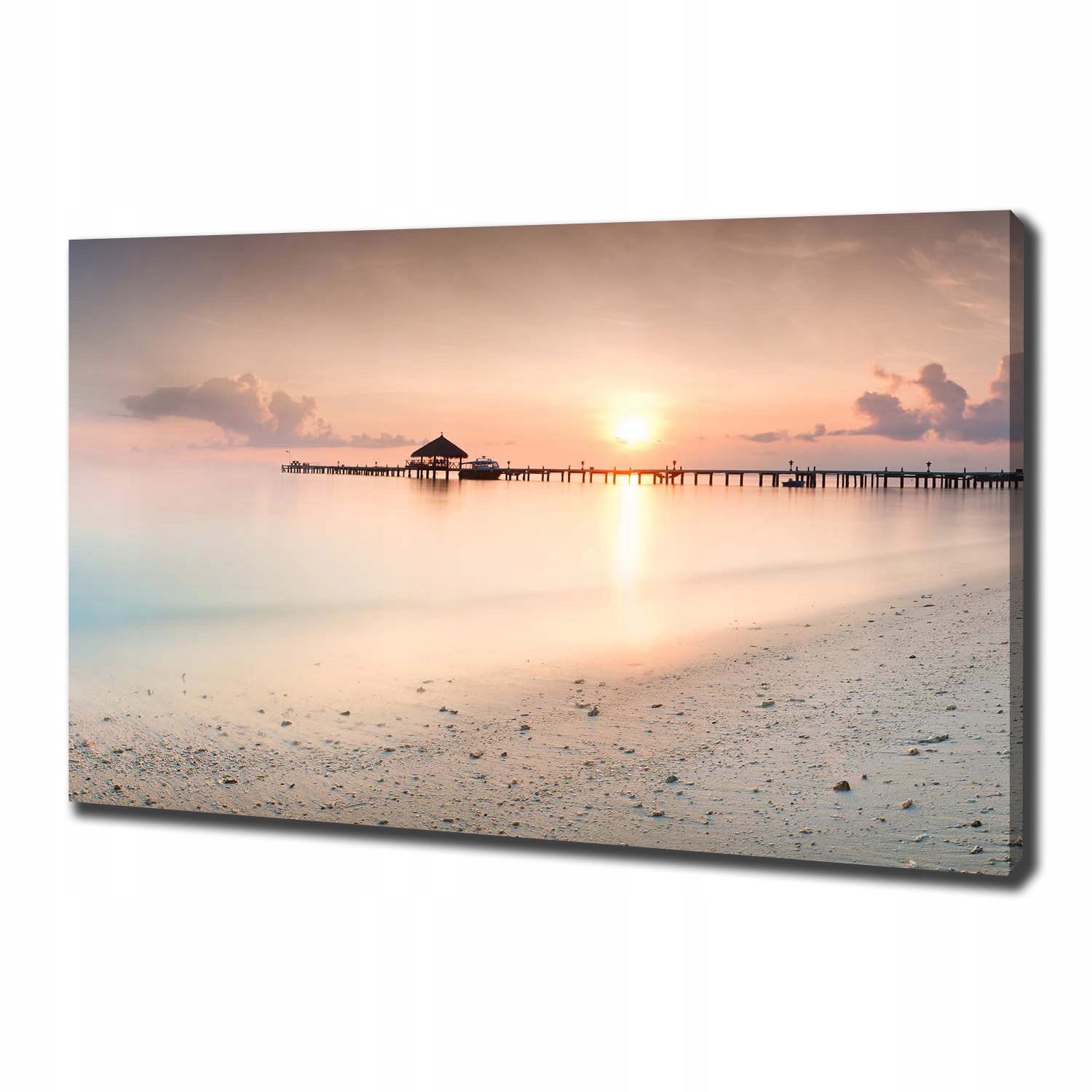 

Foto obraz na płótnie Plaża Malediwy 100x70 cm