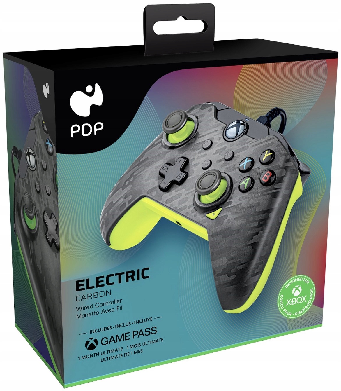 

Pdp Pad Electric Carbon XboX One Series X S Pc