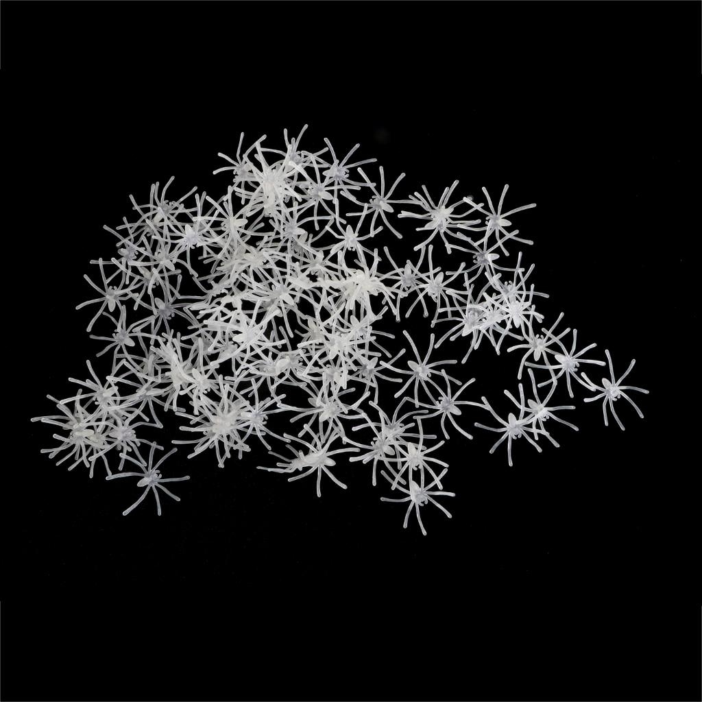 100 Pieces Spiders Bugs Display Model Marka bez marki