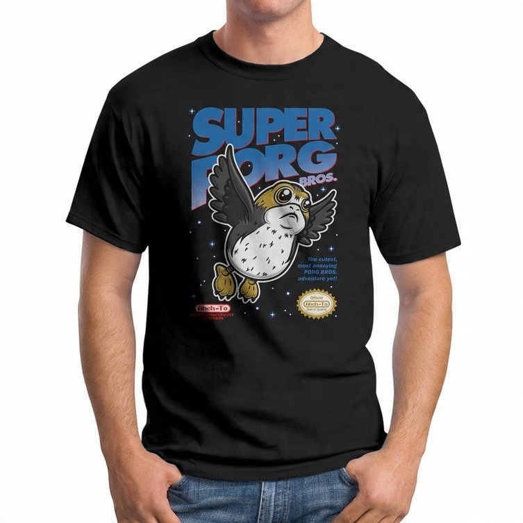 

Koszulka T-Shirt Super Porg Bro XL