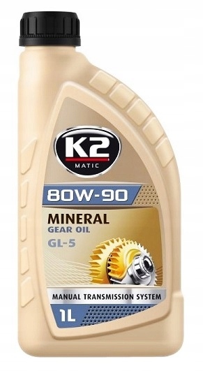 

K2 Olej Przekładniowy 80W90 GL5 Mineral 1L