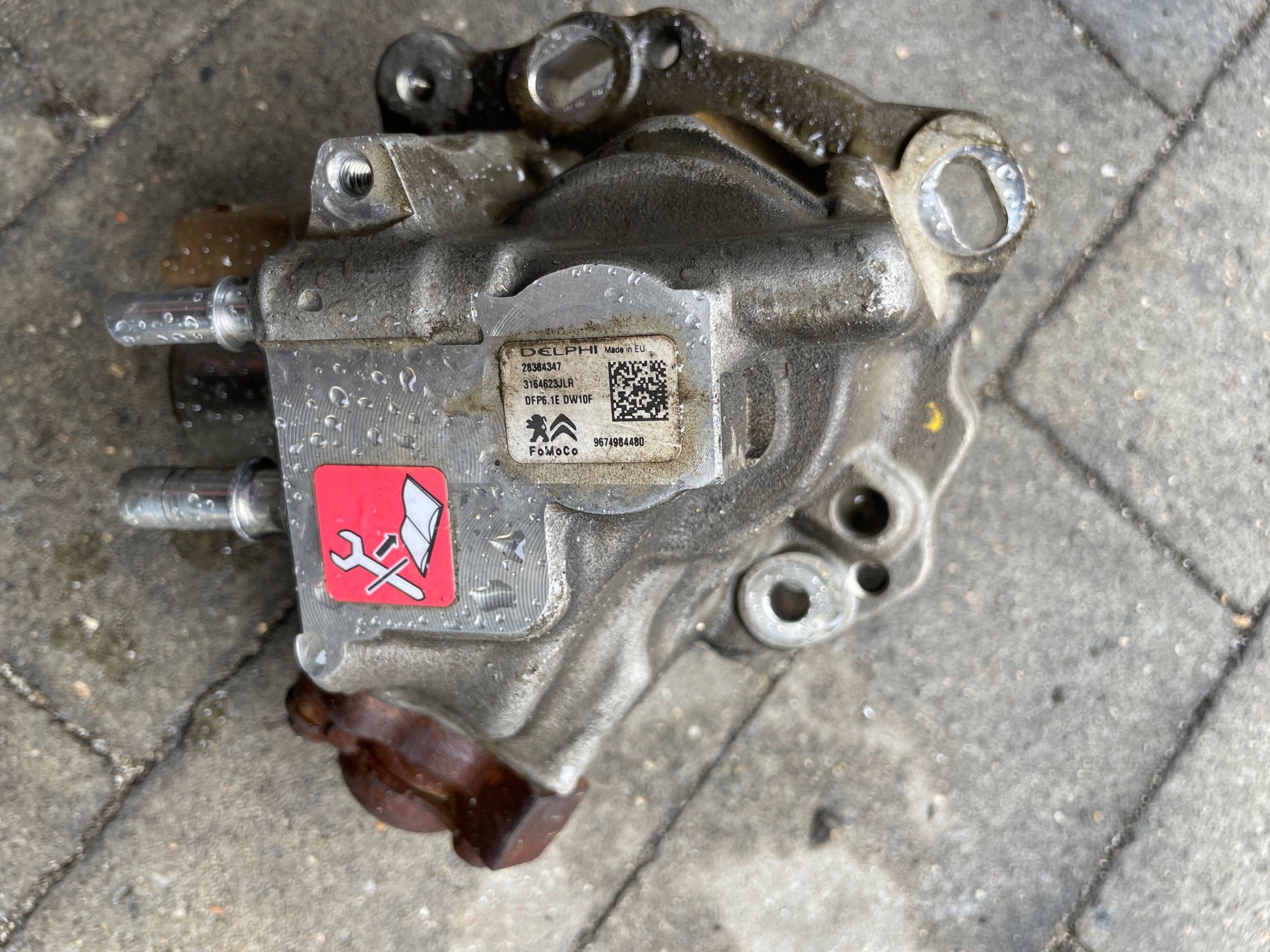 28384347 ,9674984480 - Boxer Jumper 2.0 HDi 2.0 TDCi ТНВД