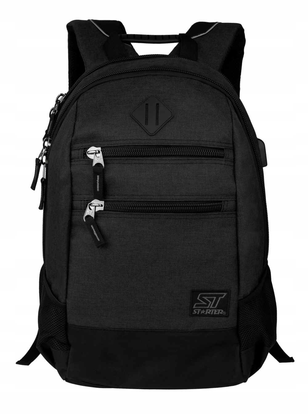 Sportovní a školní Batoh Tmavý Grafit Starter Vyztužený a prostorný