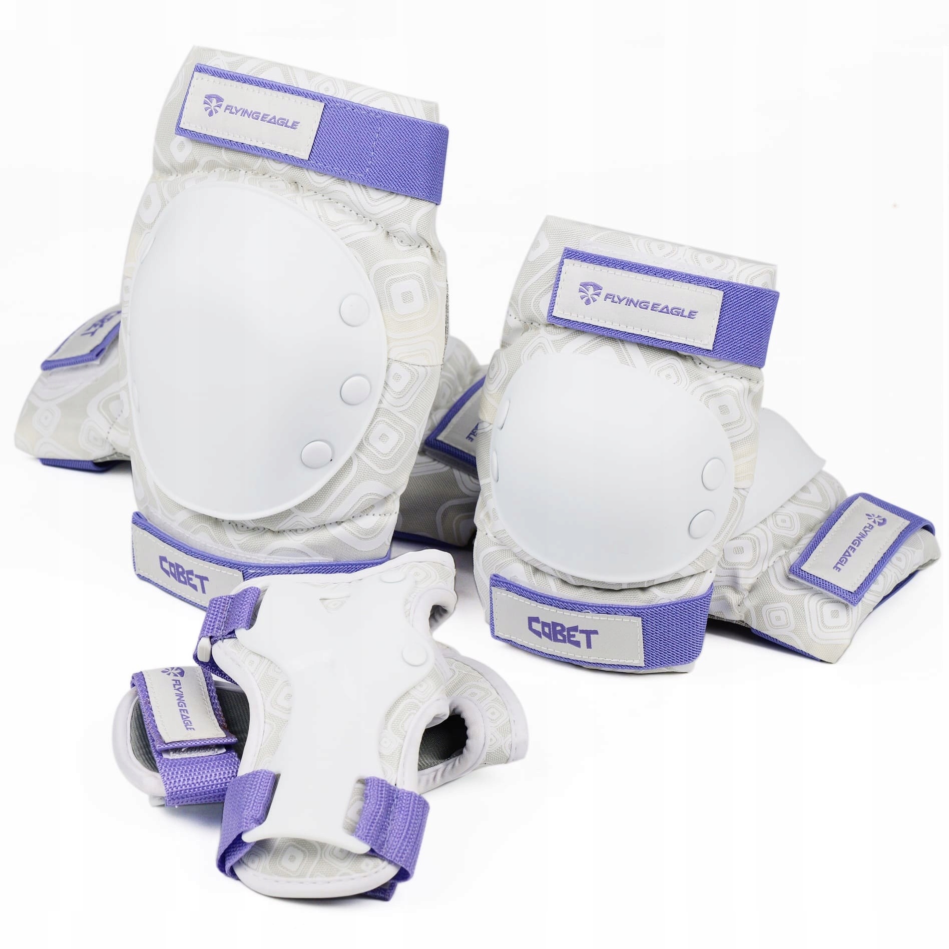 Zestaw ochraniaczy ochraniacze na rolki Flying Eagle Cobet L (do 80 kg)