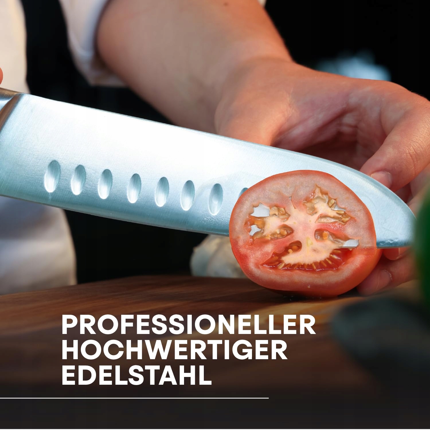 MASTERCHEF Zestaw Noży Kuchennych 6-częściowy Stal Nierdzewna Wysoki Węgiel — miniatura 4