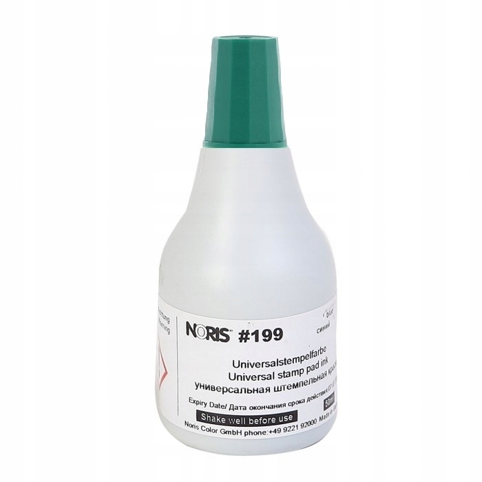 Tusz do pieczątek szybkoschnący Noris 50 ml zielony