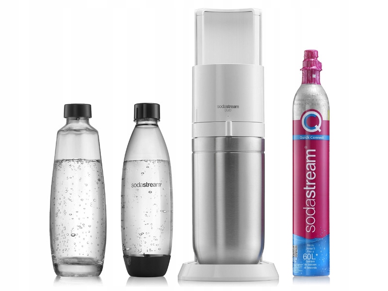 Saturator Sodastream Duo Biały 2 butelki