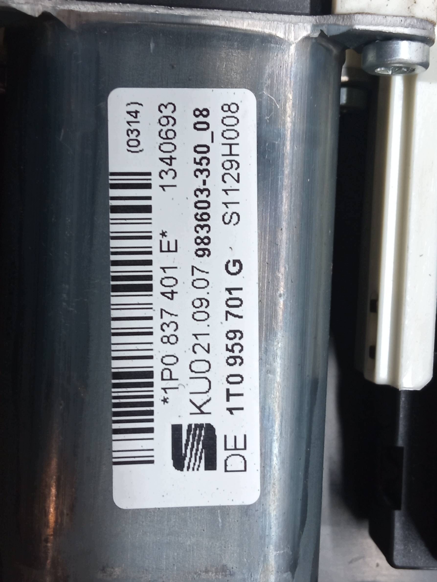 mechanism windows left front 1P0867435 Seat Leon II (2005-2012)