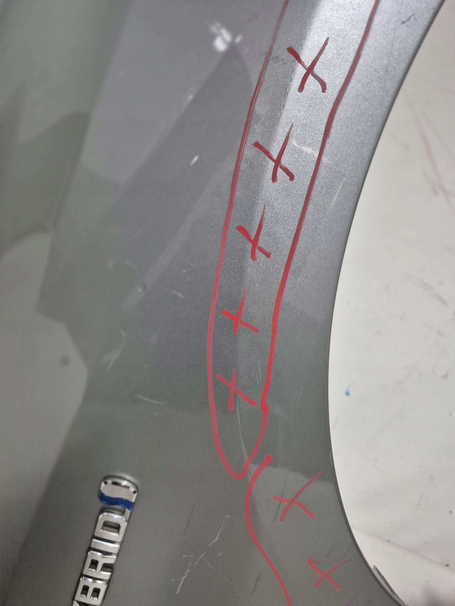 TOYOTA AURIS II 2 12-18 fender front front right