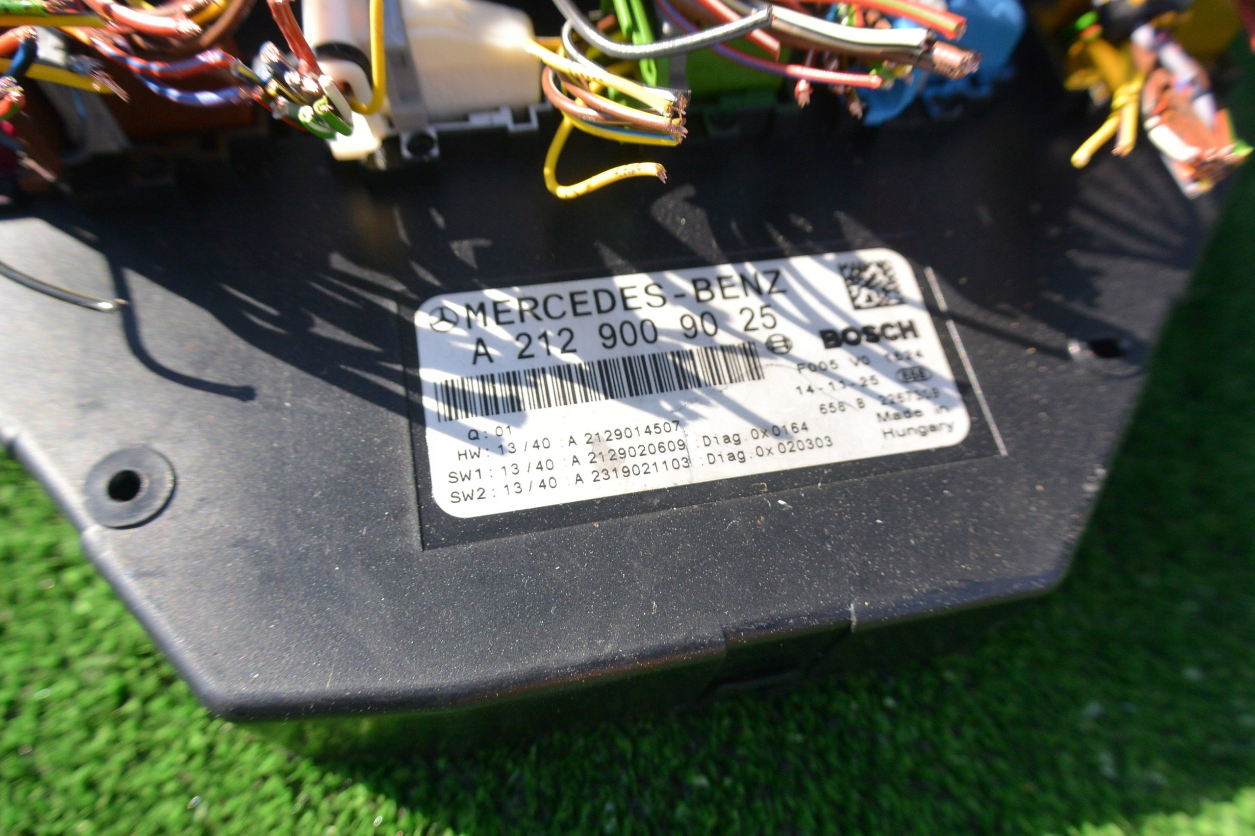 Module fusibles Module SAM Avant MERCEDES E W212 LIFT A2129009025