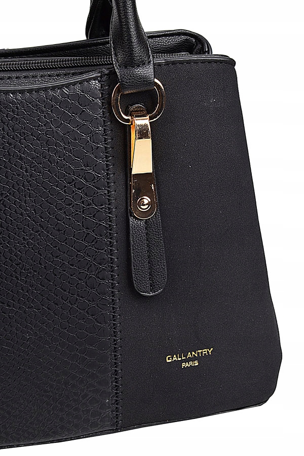 GALLANTRY TOREBKA damska czarna kuferek eko skóra EAN (GTIN) 0084809586774