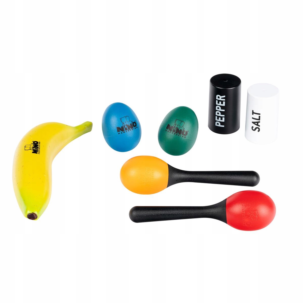 Zestaw Shakerów Nino Percussion Shaker Set 7 pcs