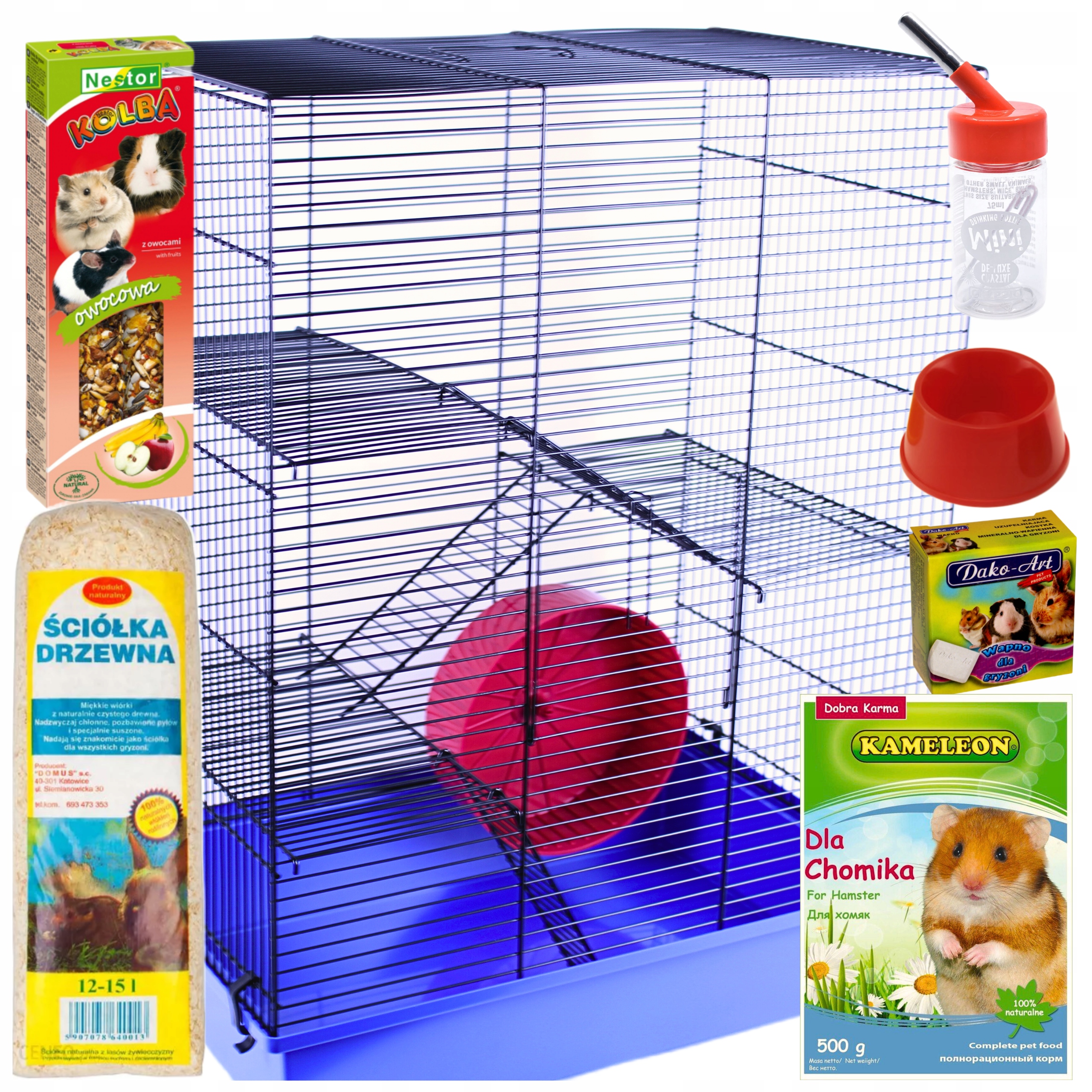 Sada Velká Klec Pro Křečka, Krysu, Fretku, Myš