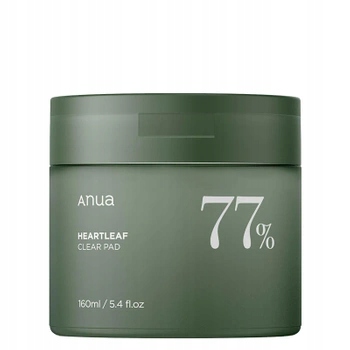 Anua Heartleaf 77% Clear Pad Zklidňující tónovací vločky 160 Ml 70 ks