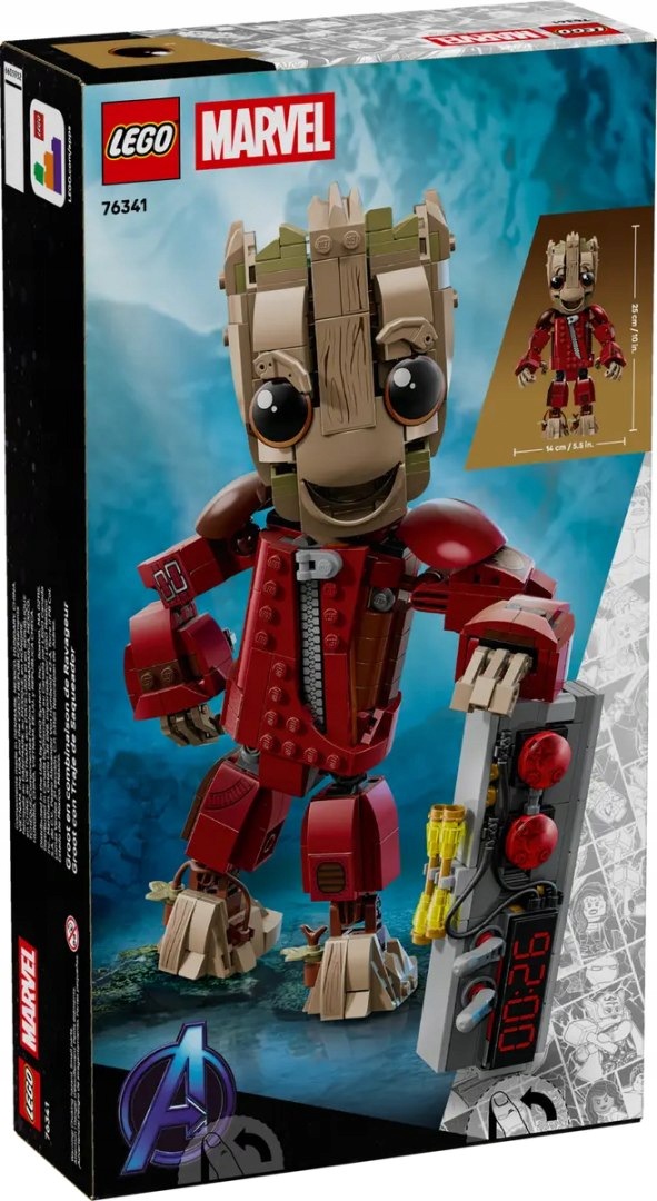 76341 Lego Heroes Groot v kostýmu Ravagera Lego