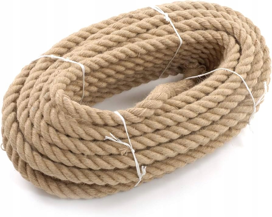 Lina jutowa 50 mm x 5 m. Mocna, dekoracyjna, uniwersalna. Diy!