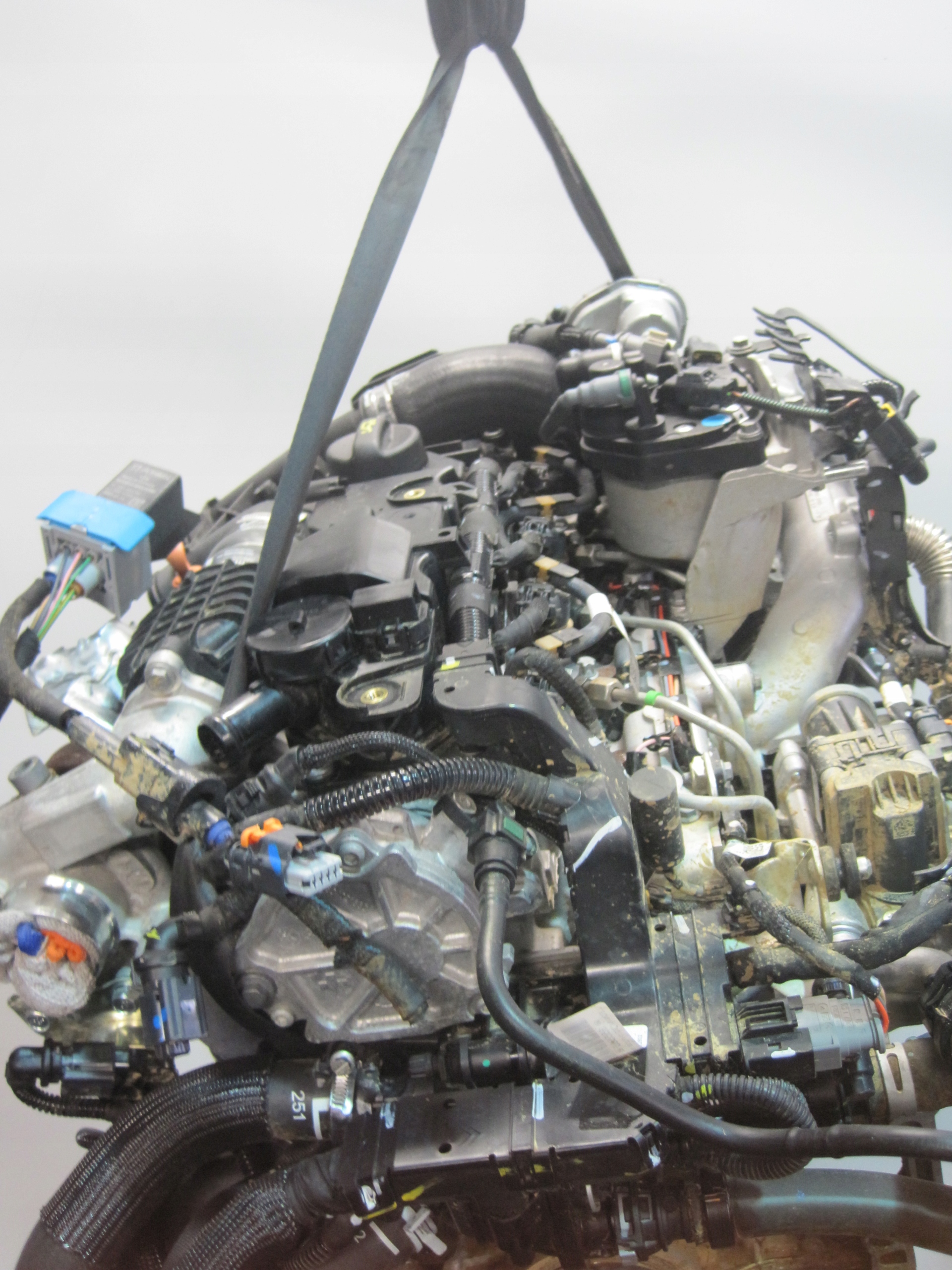engine MOTOR PEUGEOT PARTNER CITROEN 9H06 1.5 DCI complete