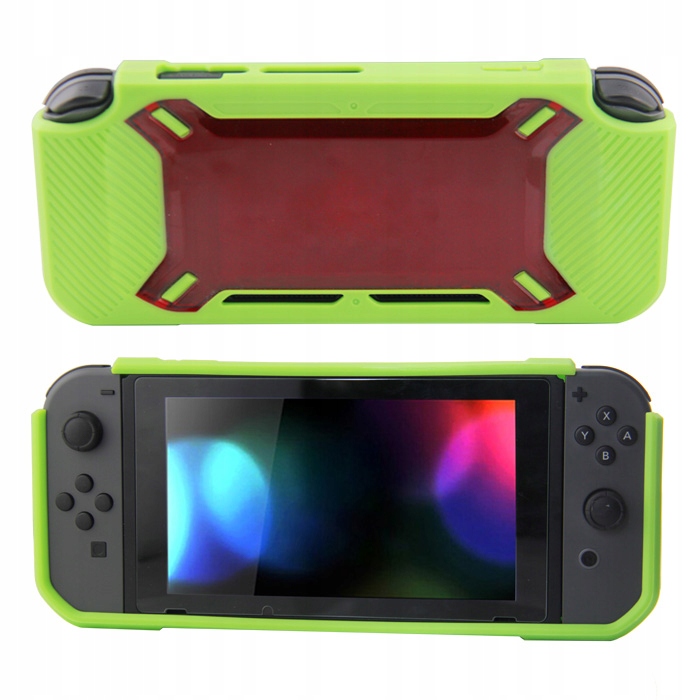 IRIS Pancerz grip na konsolę Nintedo Switch zielono-czerwony