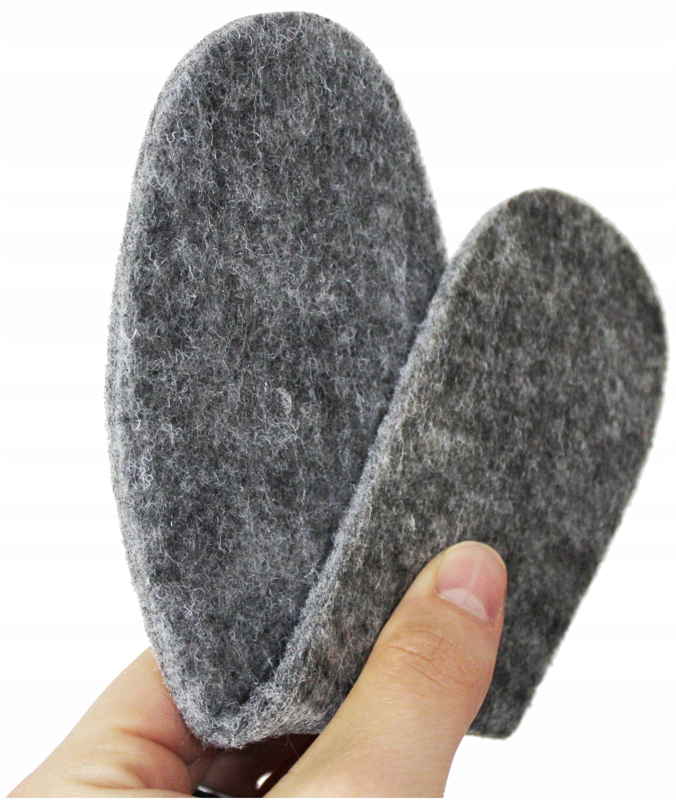 WKŁADKI DO BUTÓW FILCOWE GRUBY FILC 6 mm r. 41 x10 Rozmiar zakresowy 41-41