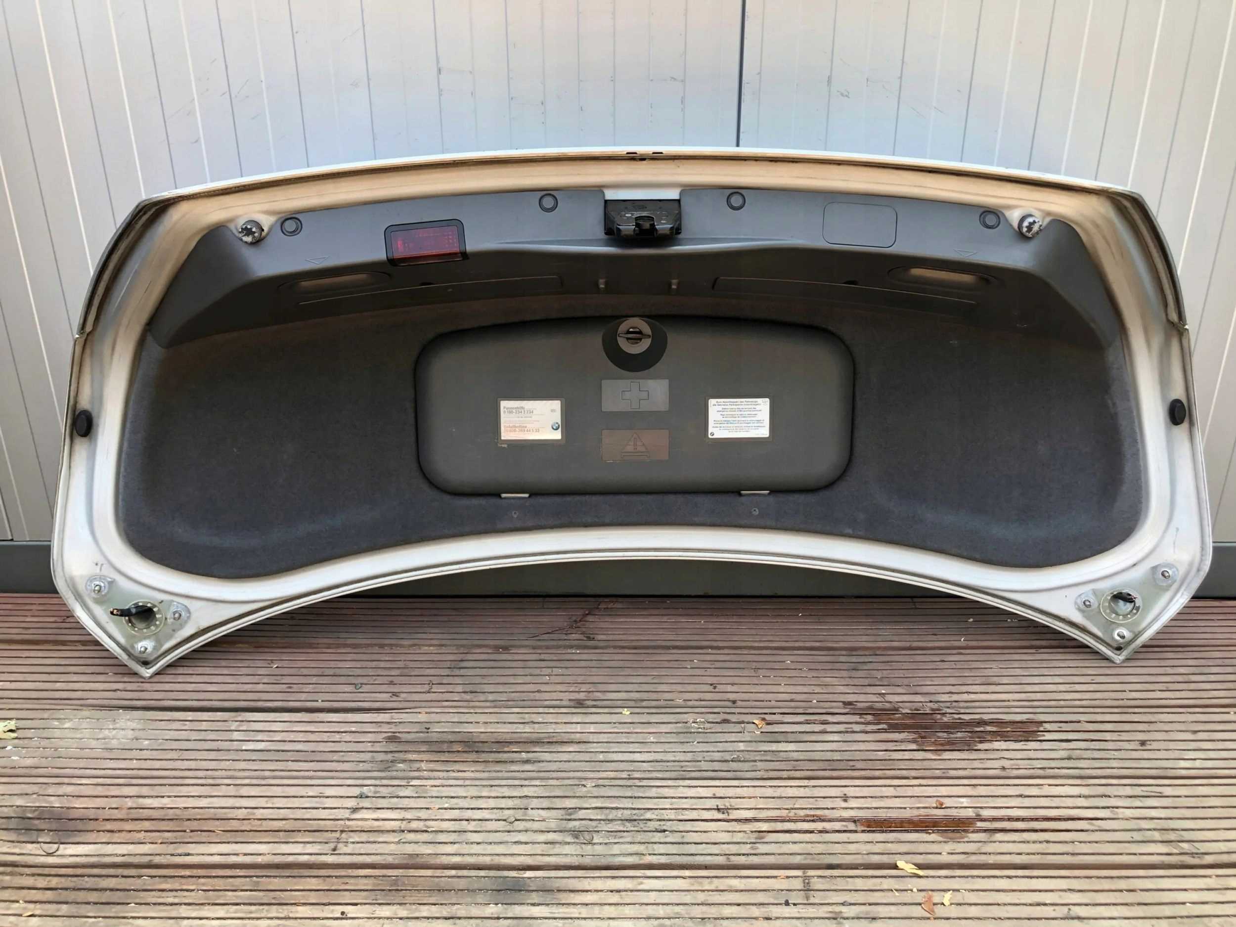 BMW 7 E65 sedan complete trunk door boot 354/7