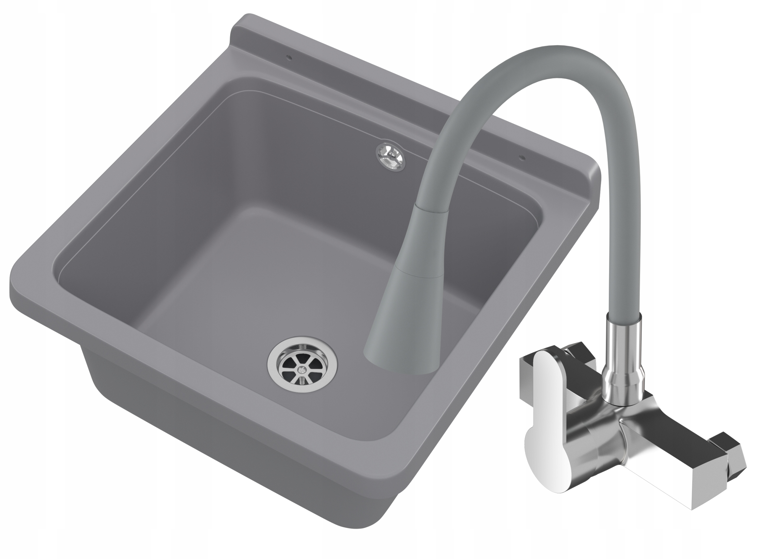 Hospodářská Komora Dřez Technická Pracovní Šedá Garáž Orta Nástěnná Baterie