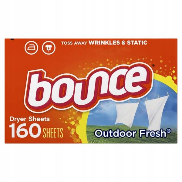 

Chusteczki zapachowe do Suszarki Bounce 160 szt.