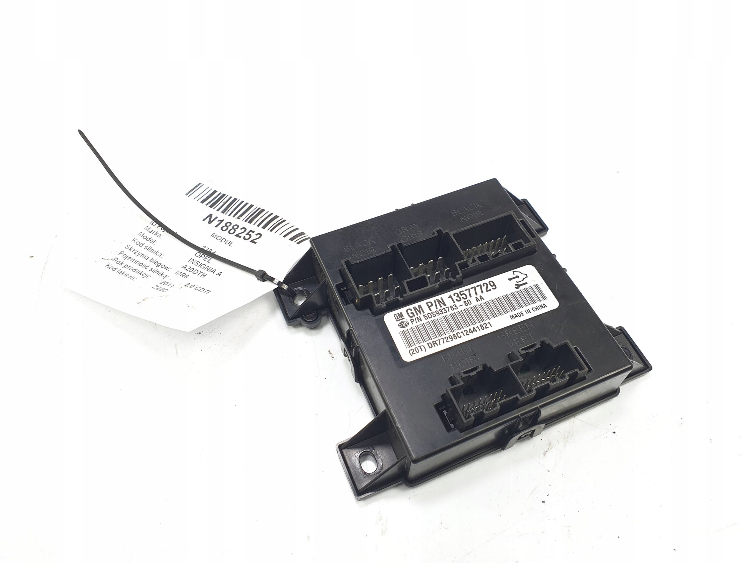 module 13577729 OPEL INSIGNIA A